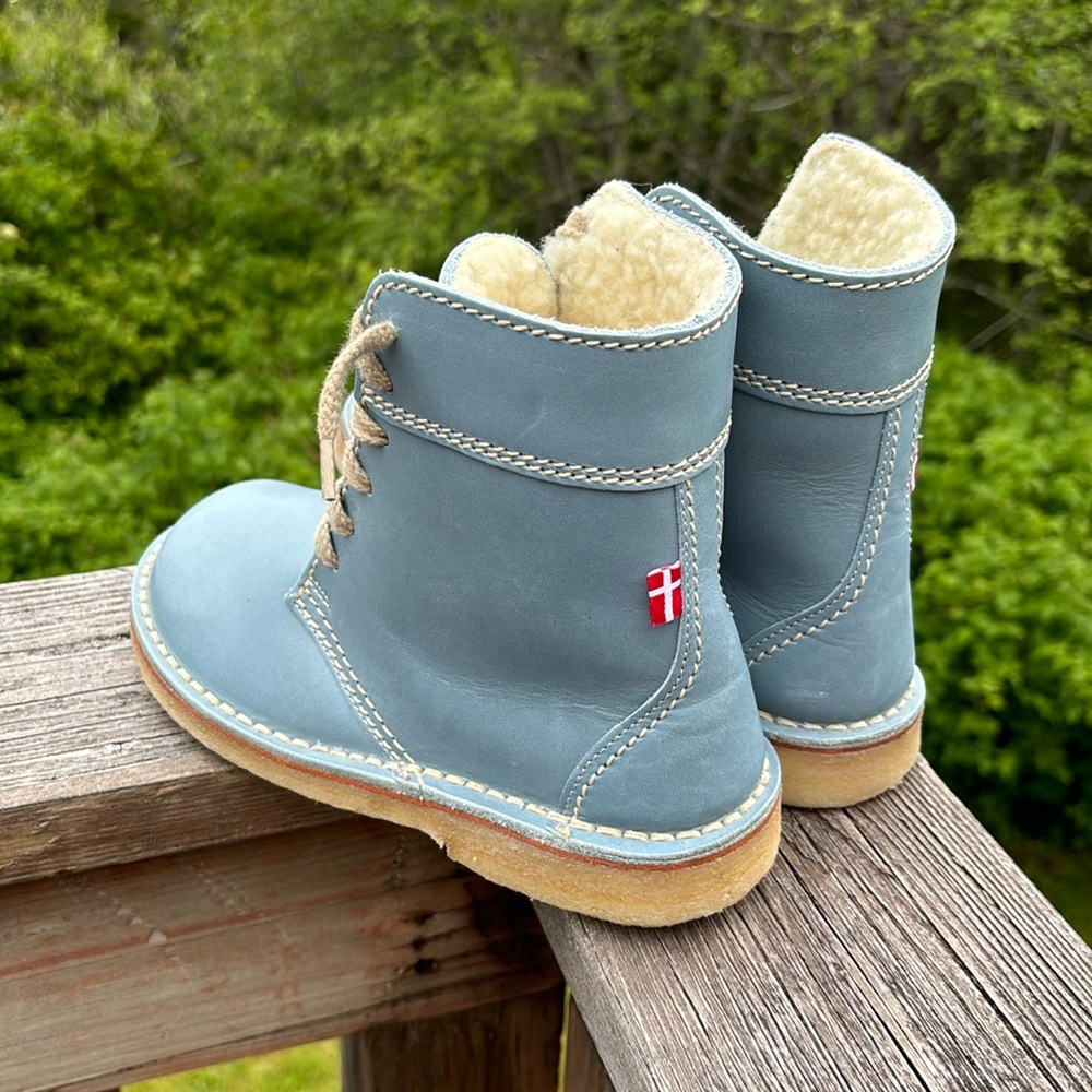 38 Odense "Jeans" Duckfeet | Wool-lined Leather Boots | discontinued color